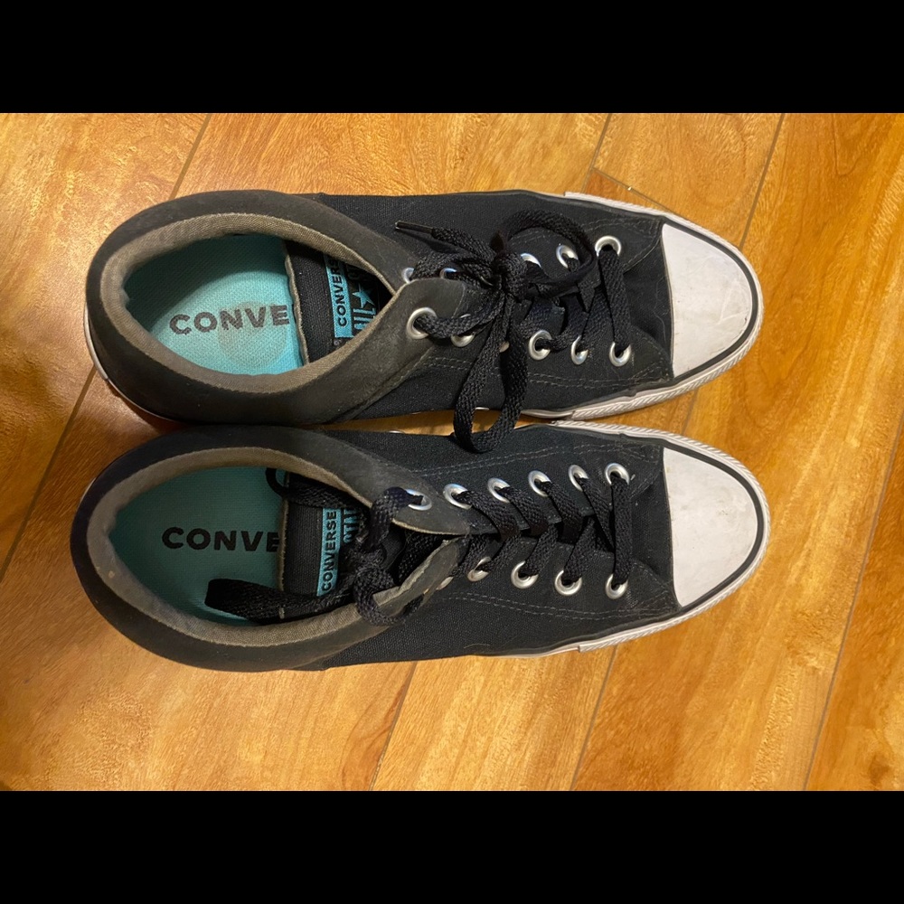 Black Cushioned Converse